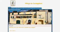 Desktop Screenshot of mairie-castagniers.com