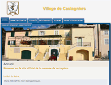 Tablet Screenshot of mairie-castagniers.com